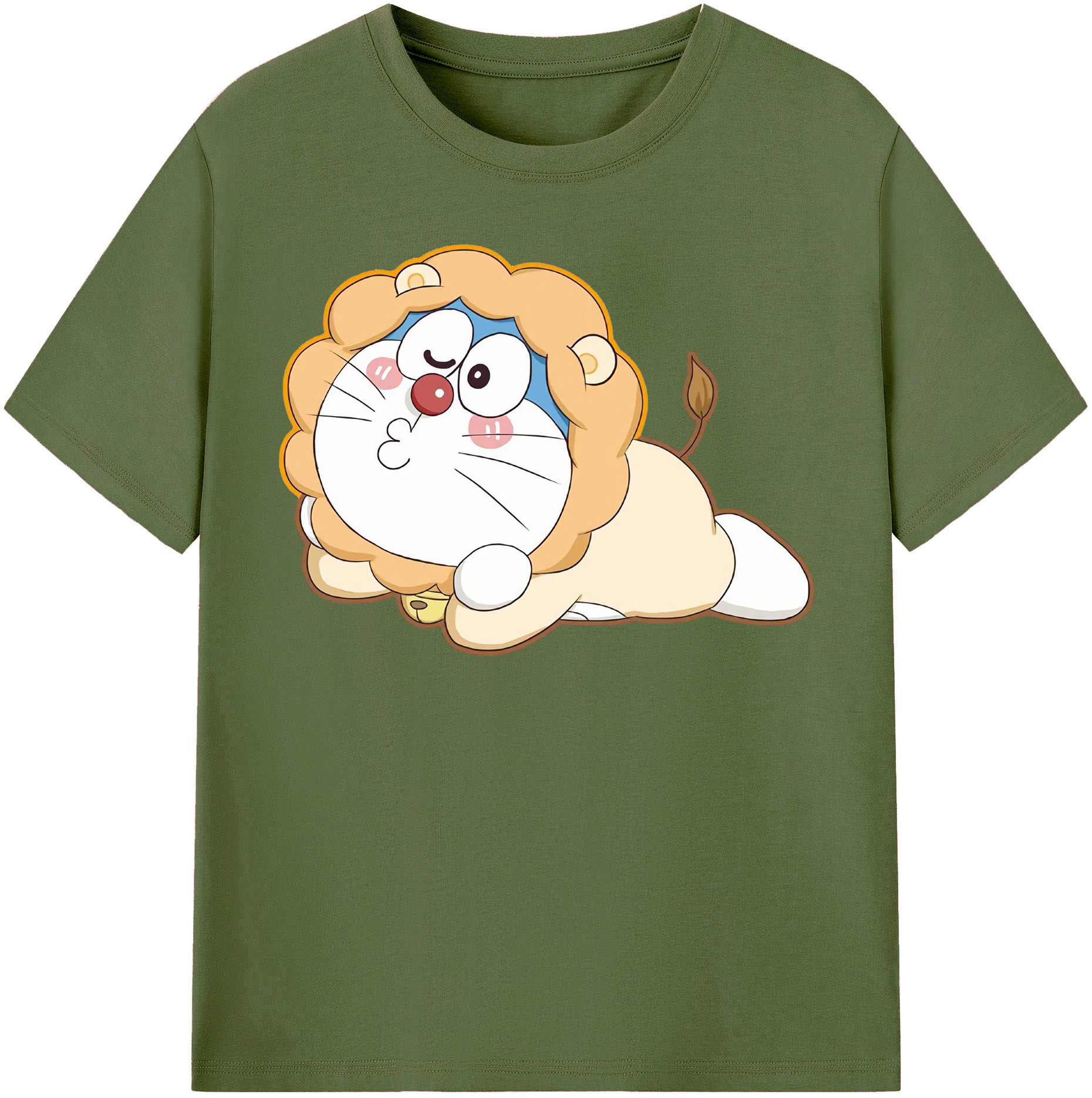 （画像用） ドラえもん Doraemon 綿100％半袖Tシャツ（フロントプリント）